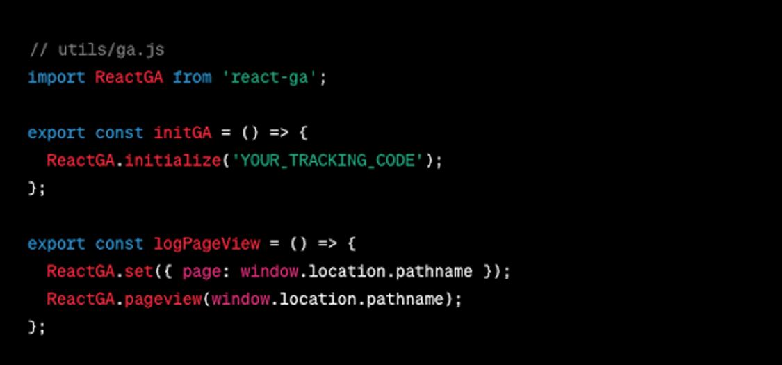 Google Analytics with next.js