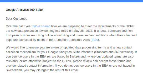 Google Analytics 360 Suite