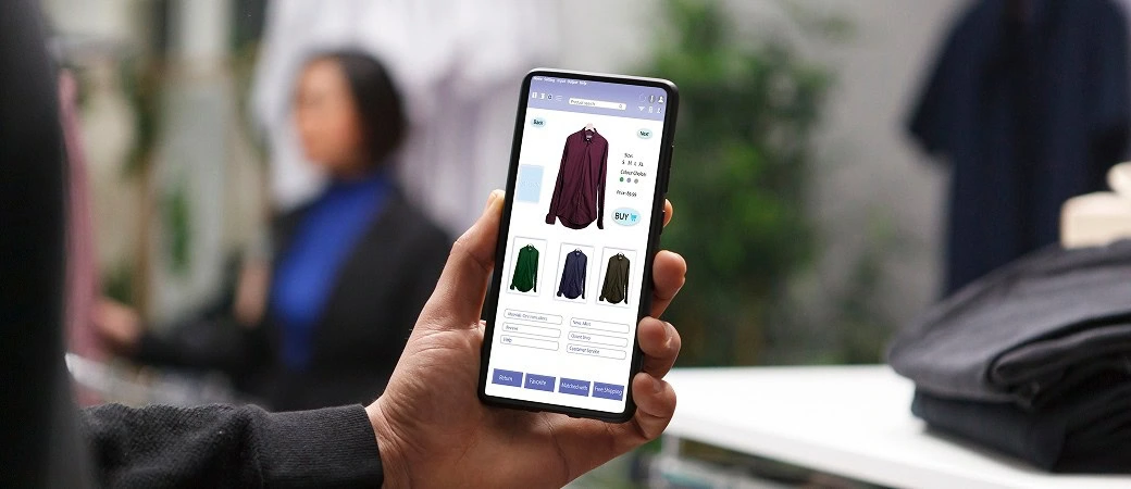 Modern online shopping experience